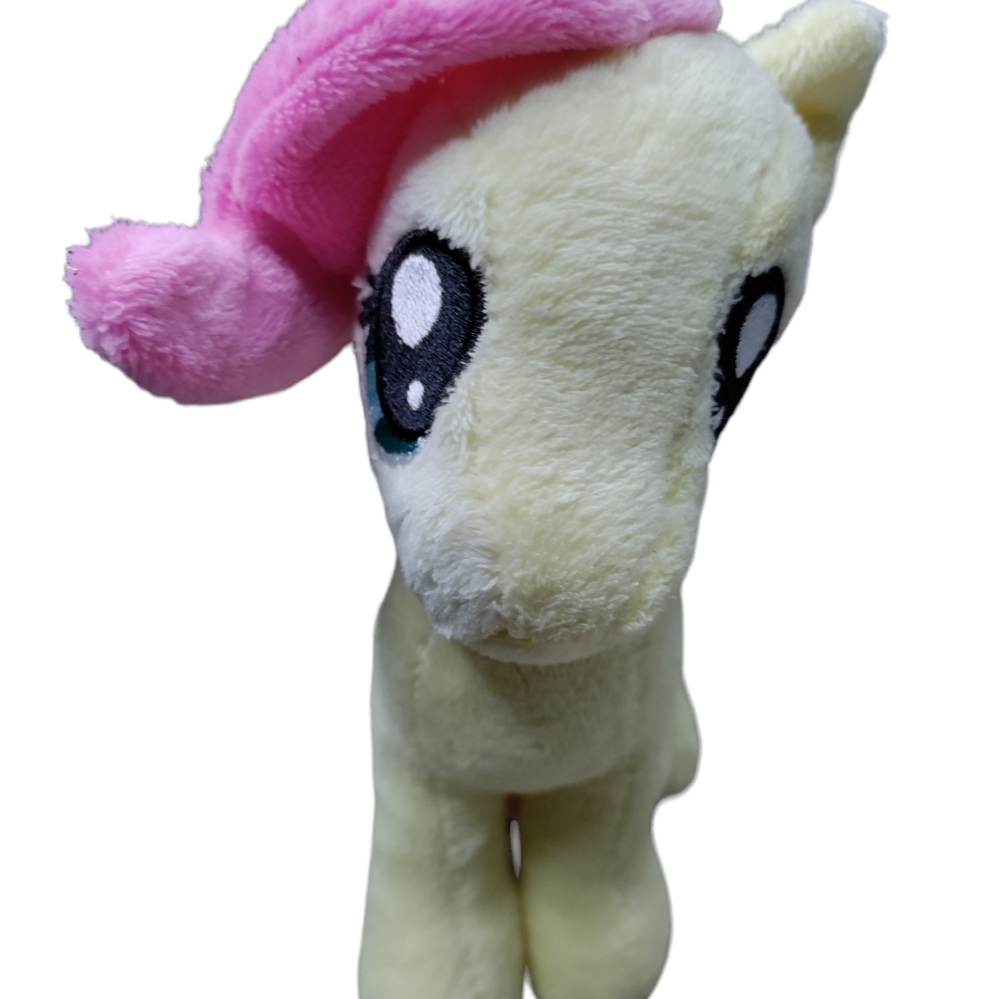 My Little Pony Fluttershy Butterfly Yellow Plush Stuffed Animal Toy Hasbro 6.5"